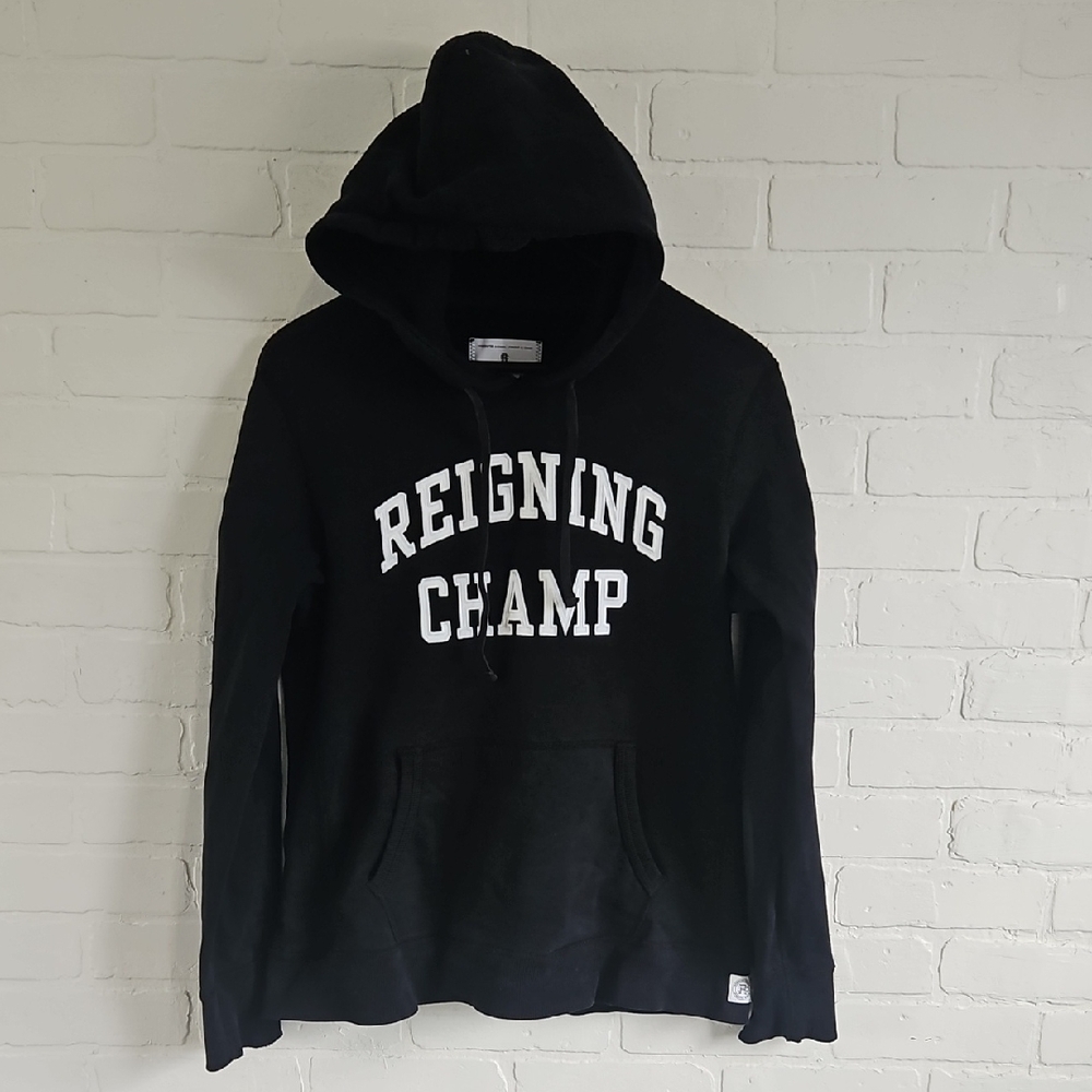 Reigning Champ Black Hoodie - Picture 1 of 6